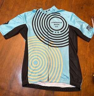 North 40 Supply Co. x Lawrence Beer Co. x The Burger Stand Cycling Jersey SLarge